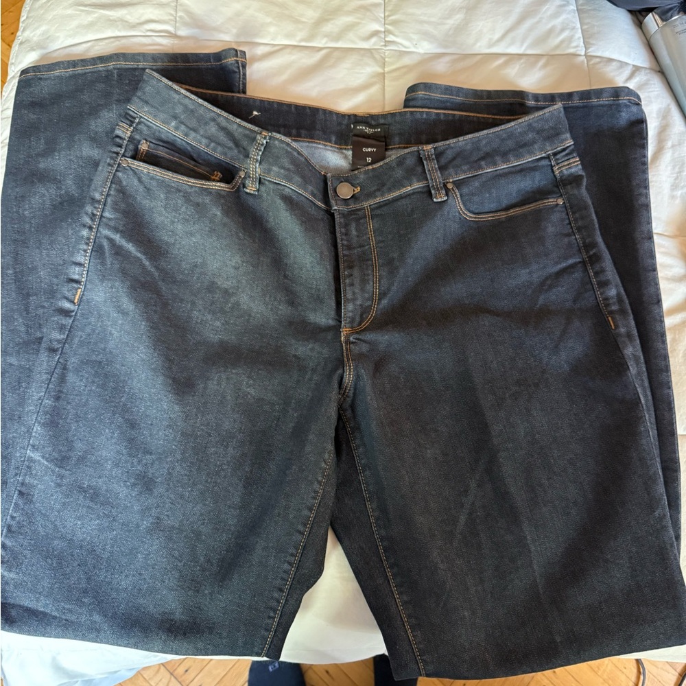 NWT Ann Taylor Women's curvy Boot Cut Jeans, size 12 - Picture 4 of 4
